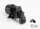 Lesu High 2speed Torque Gear Box Transmission D For Tamiye Rc Tractor 1 14 Truck