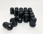 20pc Black Lug Nuts 14x1 5 For Chevy Camaro Ss Dodge Challenger Charger Hellcat