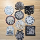 Lot Of 10 Authentic Rocket Lab Mission Patches Collectables