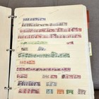 Denmark Used Stamp Collection lot In Album Page  Multicolor