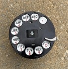 Vintage Western Electric 30a Black Rotary Telephone Phone Dial Face