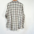 Tru West Rockmount Ranch Wear Plaid Western Pearl Snap Long Slv 3x Shirt Rodeo
