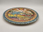 Penzo Ceramic Porcelain Plate Hand-painted Wildlife Safari Signed 11 