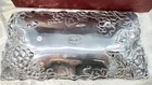 Vintage Arthur Court Grape Bread Tray 6  X 12  Weight  1 4lbs