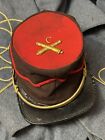 Authentic Civil War Confederate Csa Heavy Artillery Co  C Forage Cap Hat Kepi