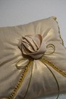 Custom Handmade Ring Bearer Pillow With Embroidery - Satin