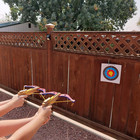 Adventure Awaits  - 2-pack Handmade Wood Toy Crossbow Set - 12 Suction Darts - F