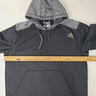Adidas Climawarm Ultimate Hoodie Black gray Lightweight - Men s Xl