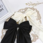 Silky Satin Hair Bows 2pcs Big Hair Bows For Women Hair Ribbons Oversized Long T