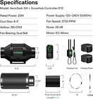 Vivosun S223 Smart Grow Tent Kit W aerolight 100se aerozesh G4 Inline Fan Kit