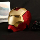 1 1 Iron Man Mk5 Jarvis Deformable Voice Control Wearable Helmet Electroplated
