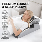 Sweet Spot Couple Pillow Couple Pillow Hip Pad Wedge Pillow Memory Foam 27  angle