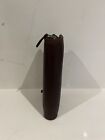 Vintage Coach Dark Brown Leather Planner wallet