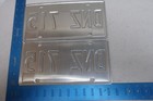 Manitoba Mb License Plate Tag Canada 2003 03 Natural Sticker Pair Set Dnz 715