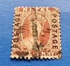 Natal Stamp  Scott 38 Used