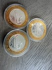 Lot Of 3x Venetian Casino 1st Anniversary  6oz  999 Fine  10 Silver Strike