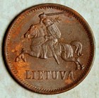 1936 Lithunia 2 Centai  high Grade 