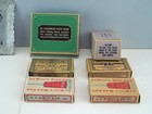 Antique Complementary Dry Good Store Drug Samples And 1907 Promotional Gift Tray