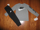 Nike Boys  2-pc  Long Sleeve   Pants Outfit Set Size  5   6  Nwt