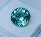 Wonderful Natural Round Cut Green Sapphire 7-9ct Loose Gemstone Egl Certified