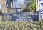 Colt Firearms Dealer Sign  