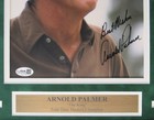 Arnold Palmer Masters Champion Signed inscribed 8x10 Photo Framed Jsa 208221