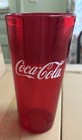 Coca Cola Red Textured Tumbler Cups 24oz Case Of 24 Open Box Brand New