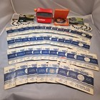 Vintage Gaf View-master Red Viewer With Orange Ball Lever With Many Reels