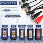 493033 Diagnostic Adapter Cable For Cummins 3-pin 2-pin Nexiq Usb-link 2 3