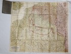 Original Wwi Home Front War Map Of The Western Battle Front In Europe