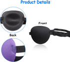 6pcs Eye Patch  Adjustable Soft Eye Patches For Adults And Kids medical