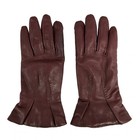 Chloe - Brown Leather Women s Gloves