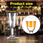 24 Pack Small Mini Shot Glasses 10 Ml 0 338oz  Mini Wine Glass Shooters Small Fa