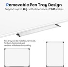 24  X 18  Magnetic Whiteboard For Wall Dry Erase Board With Silver Frame Hanging