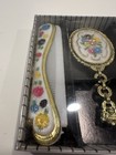 Vintage  new  60 s Brush Mirror Comb Vanity Set