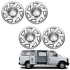 For Ford E150 E250 E350 E450 Econoline Van 16  Full Wheel Covers Hub Caps Rim