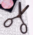 Vintage Nice Iron Sewing Scissor Tailors Scissors Needlework Tool  G47-212 