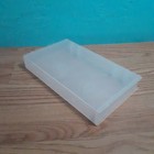 Vtg  Clear Vhs Hard Case Video Box Library Case With Hub