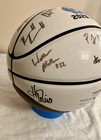 Unc North Carolina Tar Heels 2020   2021 Roy Williams And Team Signed Basketball