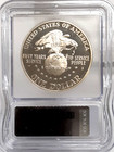 1991-s Uso 50th Anniv  Commemorative Proof Silver Dollar Icg Pr69 Dcam  301 