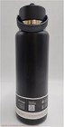 Hydro Flask 40oz Wide Mouth Flex Straw Bottle - Black Read Description