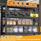 Marcree Garage Shelving Heavy Duty Storage Shelves  4 Tier Metal Storage Shelves