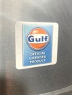 Gulf Gasoline Gas Motor Oil Large Embossed Metal Tin Sign 24  Vintage Garage New