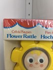 Vintage Fisher Price 424 Flower Rattle Mirror Crib   Playpen Unopened Nos 70 s