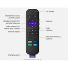 Used- Roku Voice Remote Pro Rechargeable With Tv Controls  Lost Remote