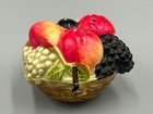 Antique Celluloid Sewing Tape Measure Fruit Basket Figural Antique Not Working