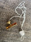 Vintage Miniature Electric Brass Desk Lamp