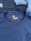 Carhartt Xl Men s T-shirts Pocket T Shirt L Loose Xl Tall Lot Of 3 Force