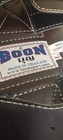 Boon Muay Thai Kick Pads Buckle  Leather  Brown   Black  pair  Mma Training Pad