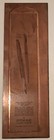 2 Rare Copper Printing Plates For Shaeffer Pens - 1972 Ads P1172-1   P1072-1